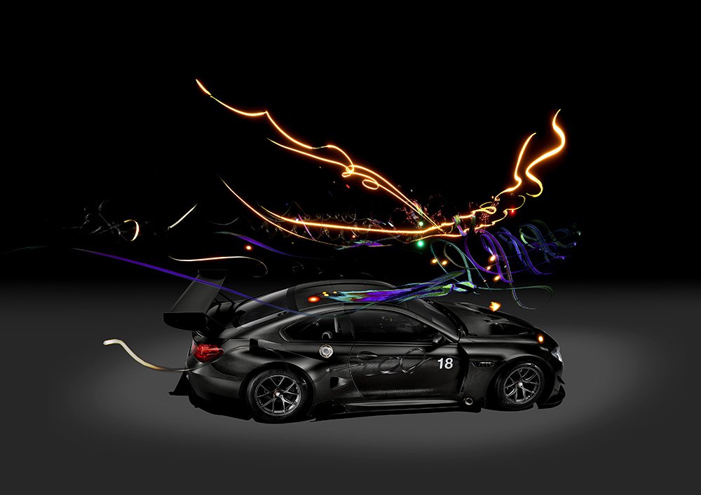 Арт-кар Цао Фэй для коллекции BMW Art Car. Фото: BMW Grou