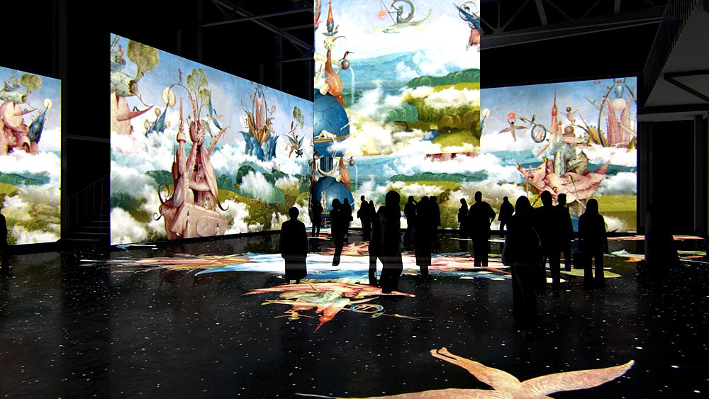 Центр цифрового искусства Artplay Media покажет две выставки — «Босх. Ожившие видения» и «Питер Брейгель. Перевернутый мир». Фото: Artplay Media