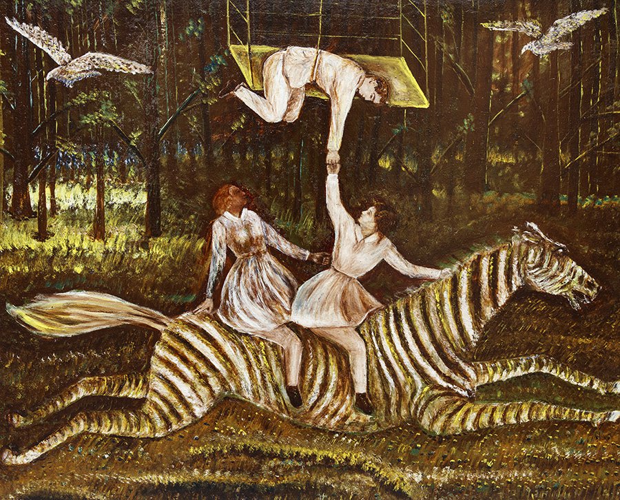 Павел Леонов. «Русские путешественники на Африканском континенте». 1972. Фото: ММОМА