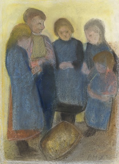 Паула Модерзон-Беккер. «Пятеро детей». 1901. Фото: Martin Moeller