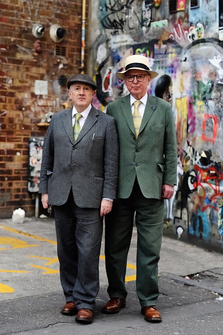 Гилберт и Джордж. Лондон, 2015 г. Фото: Alamy/Vostock-photo