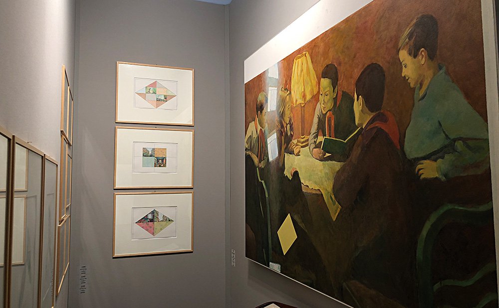 Работа Ильи Кабакова на Frieze. Фото: Ильдар Галеев
