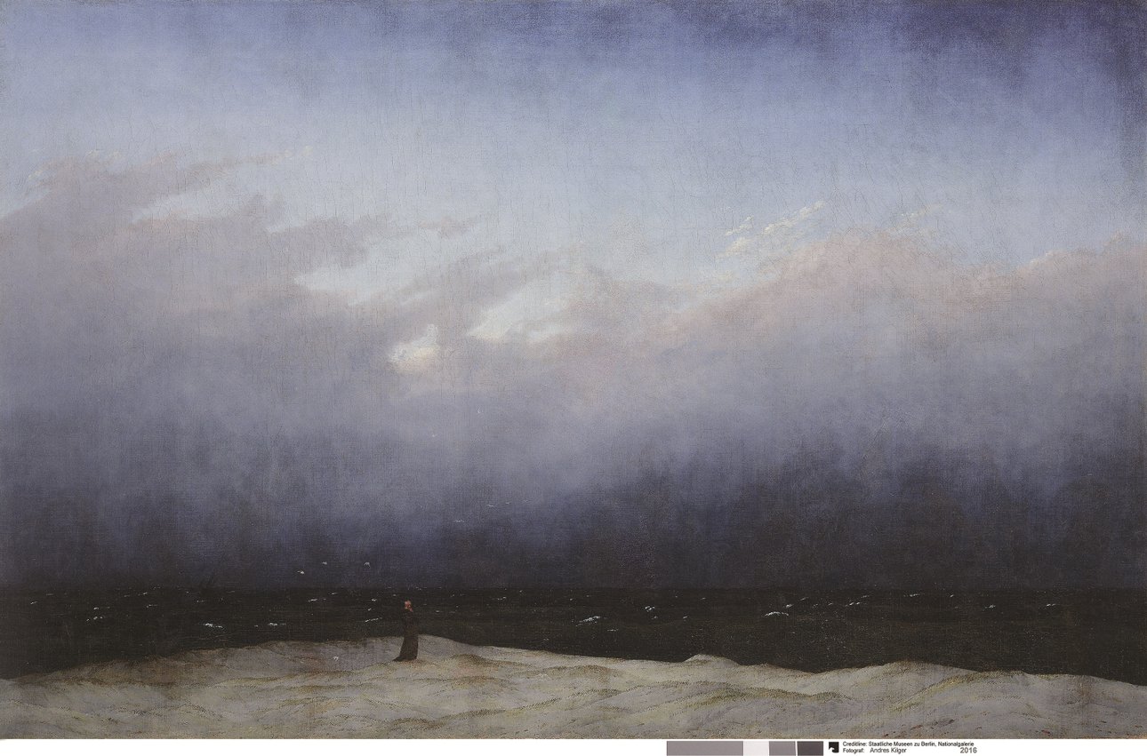 Монах у моря (1808–1810) / Staatliche Museen BeRlin / Stiftung Preussischer Kulturbesitz