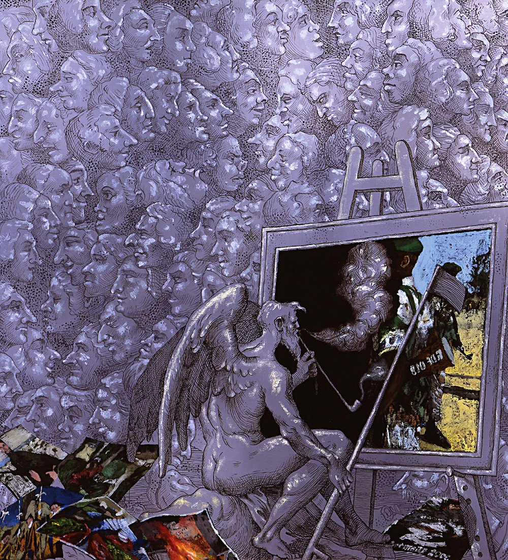 Йорг Иммендорф. «Без названия». 2006.Фото: The estate of the artist. Courtesy Michael Werner gallery
