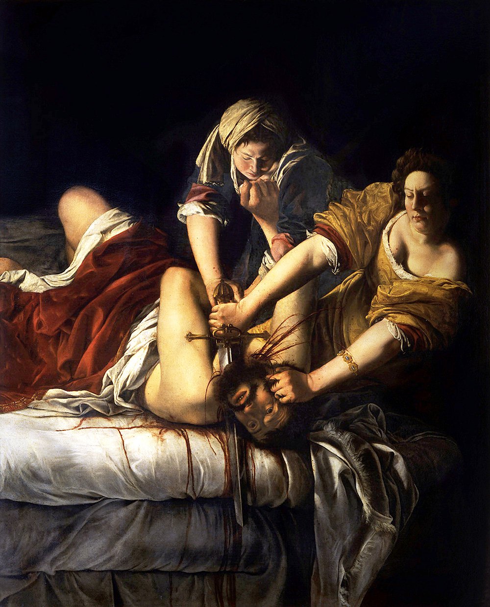 Артемизия Джентилески. «Юдифь и Олоферн». 1620. Фото: The National Gallery, Londo
