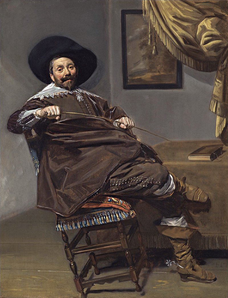 Frans Hals. Portrait of Willem Heythuijsen. 1634