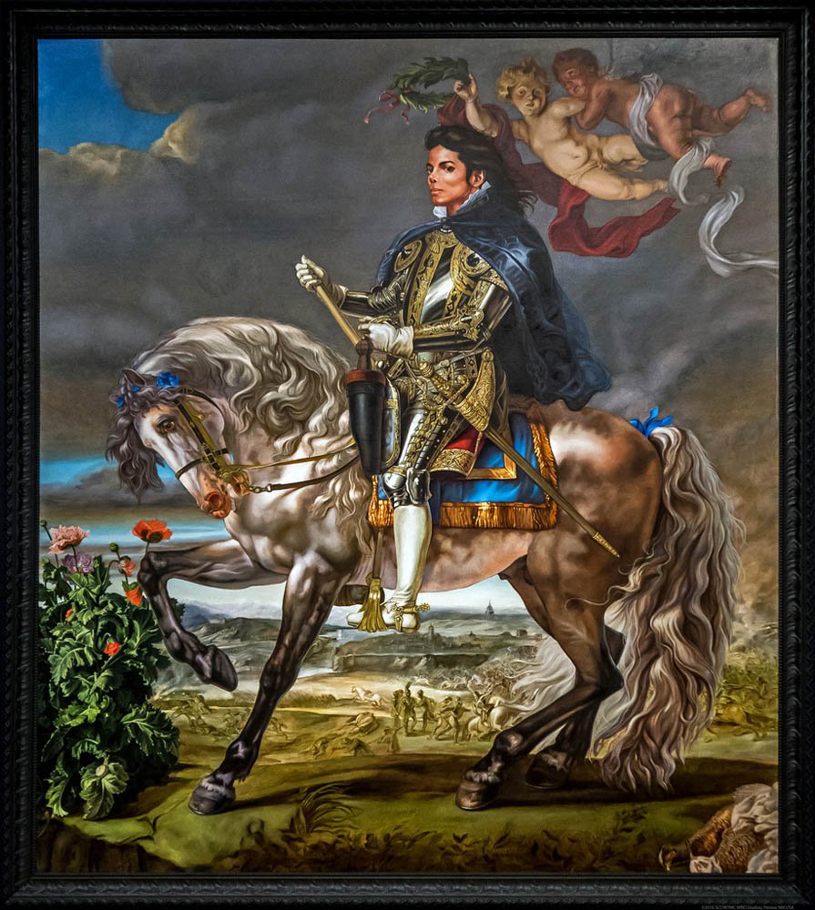 Кехинде Уайли. «Конный портрет Филиппа II» («Майкл Джексон»). 2010. Фото: Stephen Friedman Gallery, London and Sean Kelly Gallery, New York
