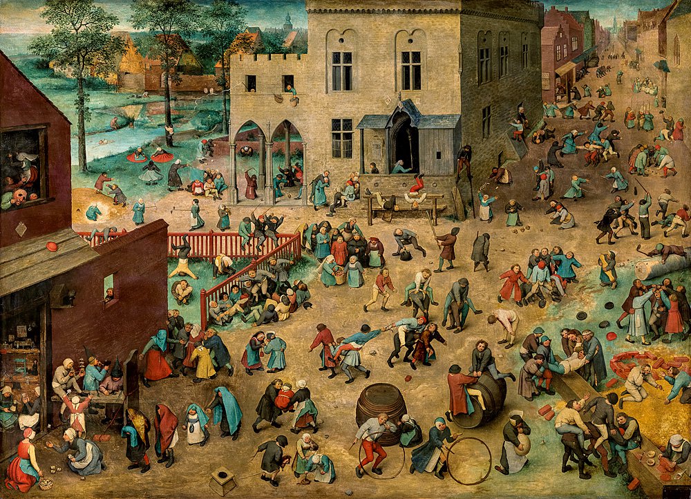 Питер Брейгель Старший. «Детские игры». 1560. Музей истории искусств, Вена. Фото: KHM-Museumsverband