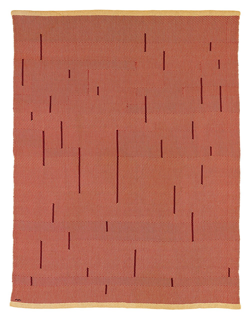 Анни Альберс. «Вертикали». 1946. Хлопок. Фото: The Josef and Anni Albers Foundation and Knoll Textiles/Artists Rights Society (ARS), New York/DACS, London, 2018