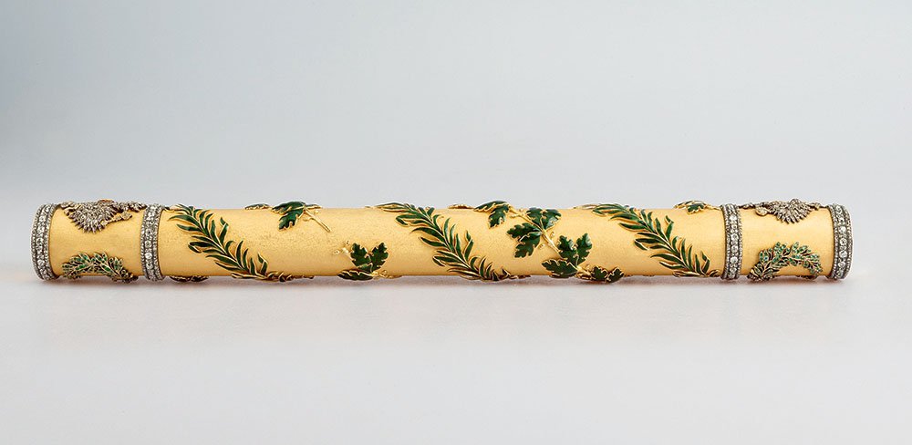 Фельдмаршальский жезл из коллекции Эрмитажа. Фото: Сергей Соловьев © Государственный Эрмитаж, 2020