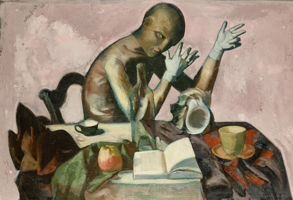 Вильгельм Лахнит. «Манекенщица». 1948. Фото: Staatliche Museen zu Berlin, Nationalgalerie / Erbengemeinschaft Wilhelm Lachnit / bpk/ Nationalgalerie, SMB