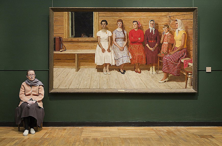 Энди Фриберг. «Смотрительницы». Фото: Энди Фриберг / Дипломатический клуб при Представительстве МИД России в Санкт-Петербурге