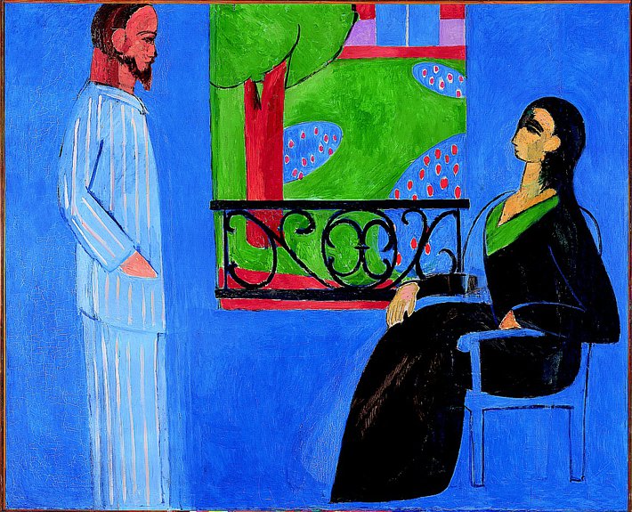 Анри Матисс. Разговор. 1908-1912. Эрмитаж