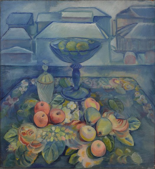 Натюрморт. Утро. 1916. Холст, масло.  107 х 98