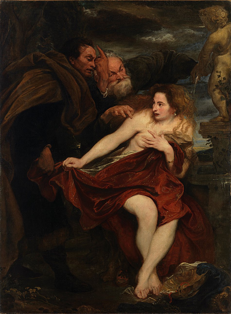 Антонис Ван Дейк. «Сусанна и старцы». 1621-1622. Фото: Bayerische Staatsgemäldesammlungen, Alte Pinakothek, Munich