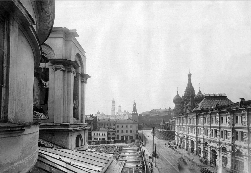 Жилые дома в Зарядье. АРХИВ МОСПРОЕКТА
