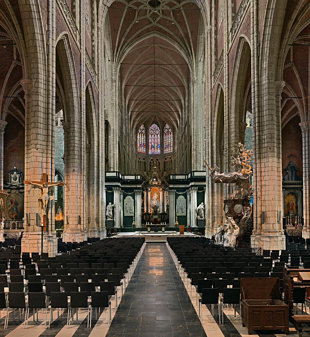 Собор Святого Бавона в Генте. Фото: Lukasweb.be