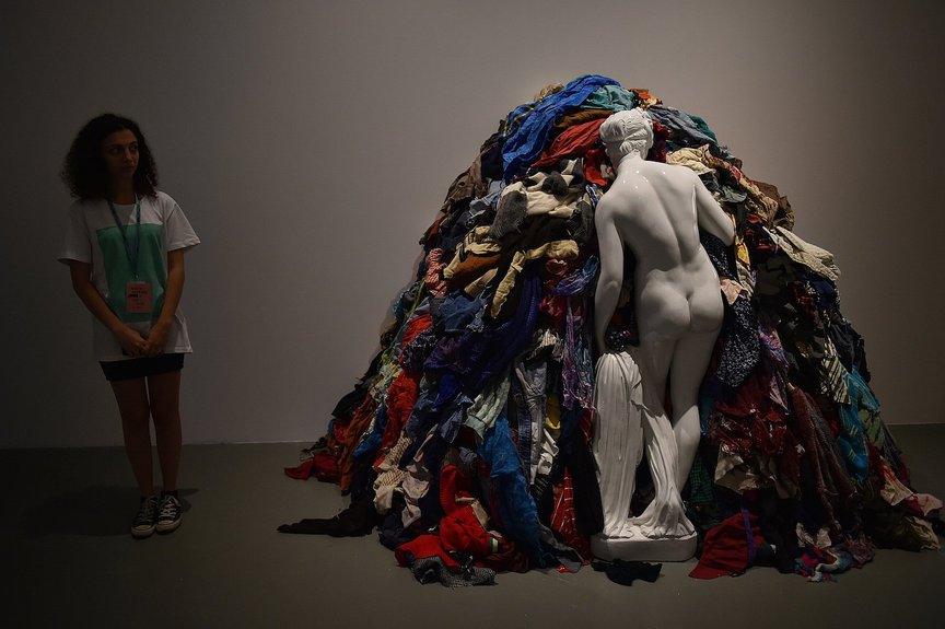 Микеланджело Пистолетто. Venus of the Rags. Инсталляция. Основной проект. Фото: Саша Гусов