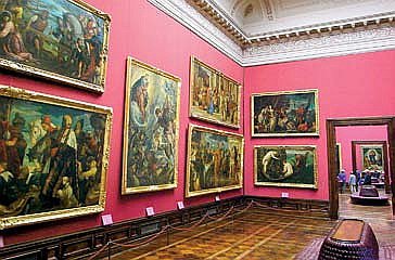 Дрезденская картинная галерея. Зал Веронезе