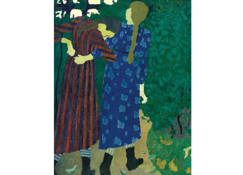 Эдуар Вюйар. «Гуляющие девушки». Около 1891. COURTESY OF THE MUSÉE D’ORSAY