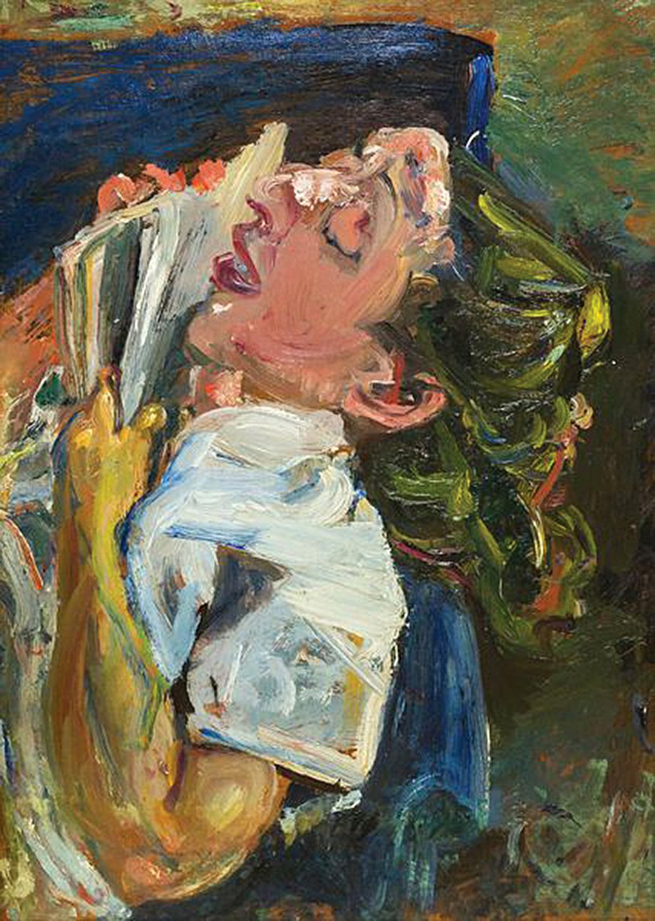 Хаим Сутин. «Уснувшая читательница, Мадлен Кастен». Около 1937. Фото: Арт-Беларусь
