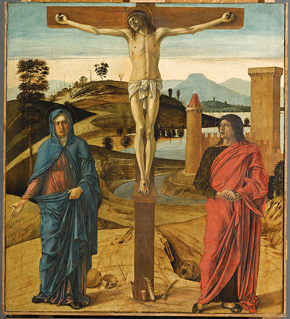 Джованни Беллини. «Распятие». Около 1465. Фото: RMN-Grand Palais (Musee du Louvre) / Michel Urtado