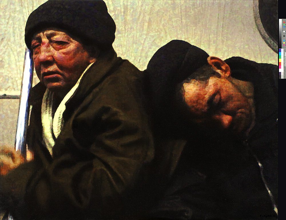 Семен Файбисович. «Почти икона». 2010. Фото: Государственная Третьяковская галерея