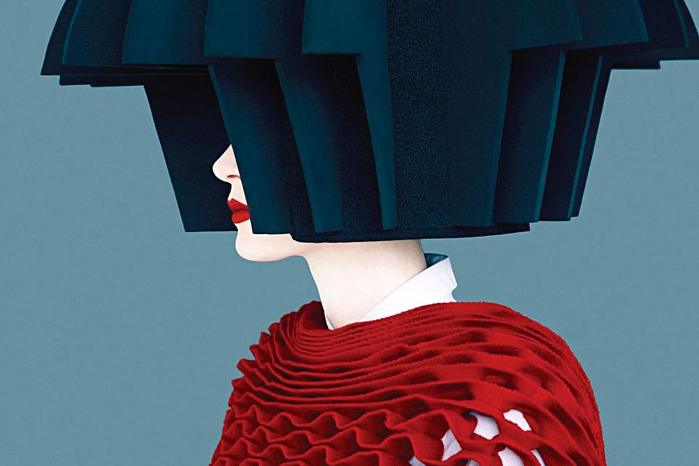Эрик Мадиган Хек. «Пчелиные соты». 2015. Съемка для бренда Junya Watanabe. Фото: Erik Madigan Heck / Christophe Guye Galerie