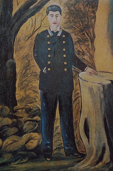 Нико Пиросманишвили. Портрет Ильи Зданевича. 1913.