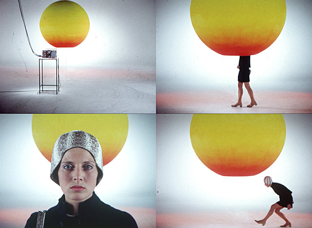 Объект Sunny Implo, созданный Луи ван Гастереном и Фредом Весселсом. 1969 г., Амстердам. Фото: Louis van Gasteren, Amsterdam