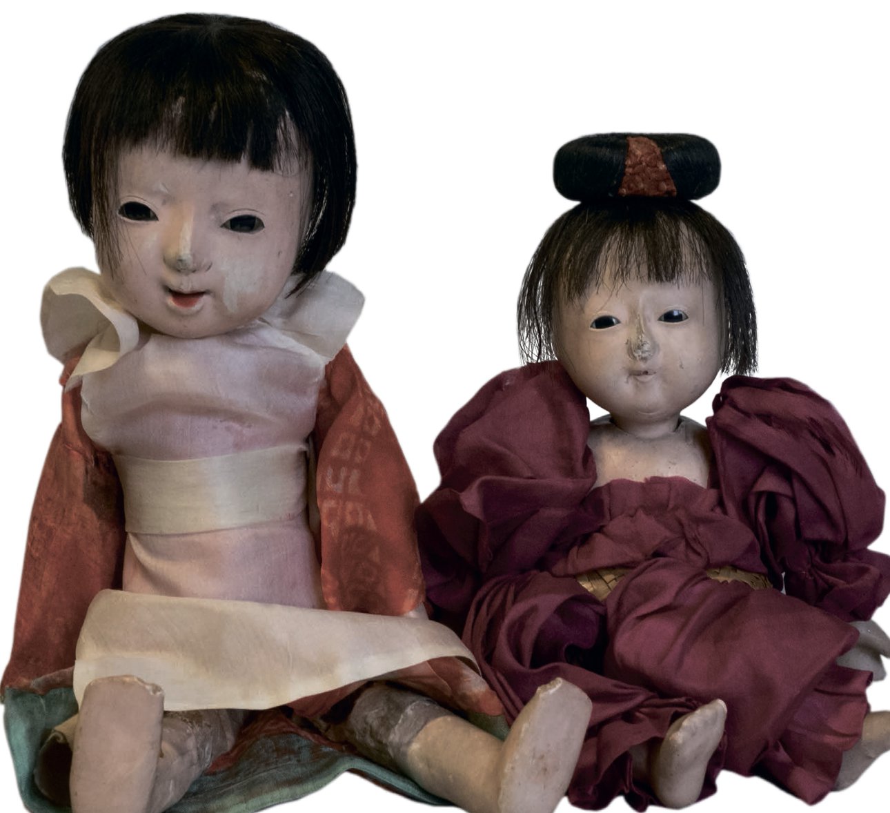 Куклы, привезенные из Японии. Частное собрание. Фото: Музей Анны Ахматовой в Фонтанном доме