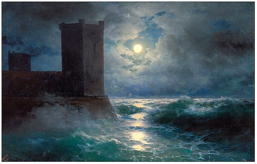 Иван Айвазовский. «Генуэзские башни в Черном море». Фото: Christie’