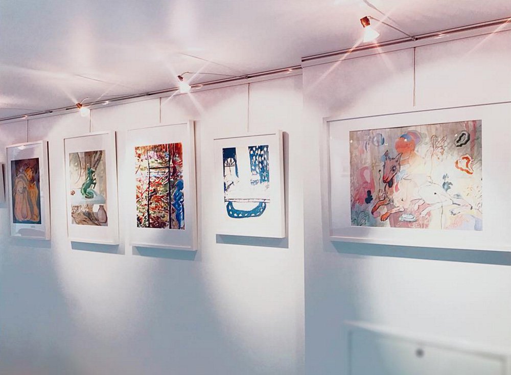 Выставка выпускников Школы изящных искусств Феликса Слейда. Фото: IZO Art gallery