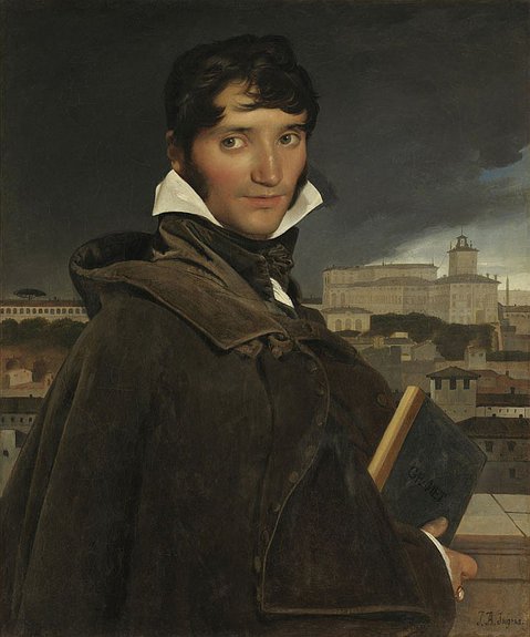 François-Marius Granet. Jean-Auguste-Dominique Ingres. 1807