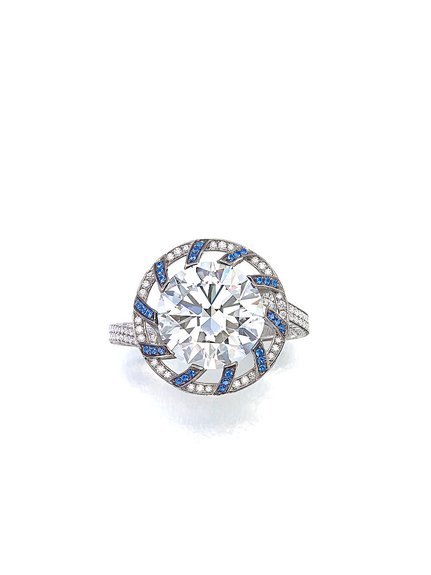 Кольцо из капсульной коллекции The Fabric of Jewellery Джозефа Рамзи. Фото: Sotheby’s Diamond