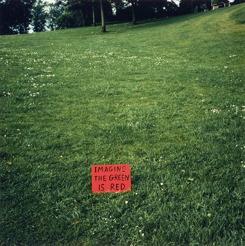 Дэвид Шригли. «Представь, что зеленый — это красный». 1997. National Galleries of Scotland