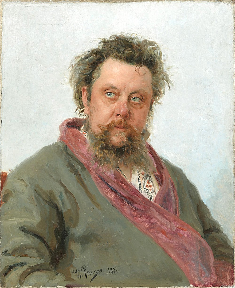 Илья Репин. «Портрет композитора М.П.Мусоргского». 1881. Фото: Государственная Третьяковская галерея, Москва