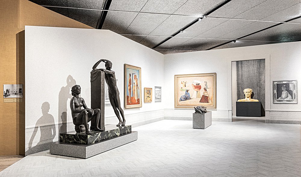 Выставка «Post Zang Tumb Tuuum: искусство — жизнь — политика. Италия 1918–1943» в Фонде Prada, Милан. Фото: Fondazione Prada