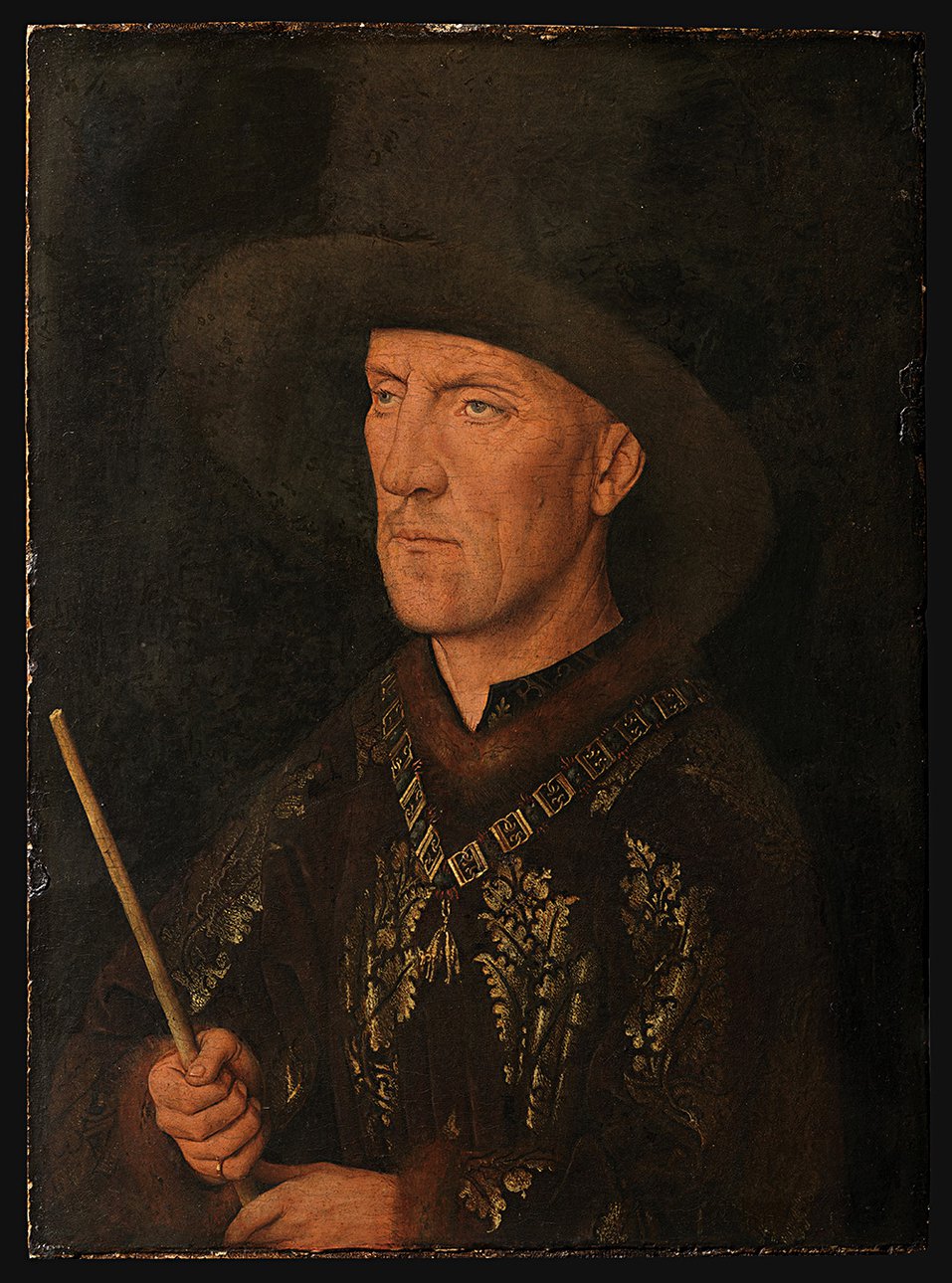 Ян ван Эйк. «Портрет Бодуэна де Ланнуа». Около 1435. Фото: © KIK-IRPA, Brussel