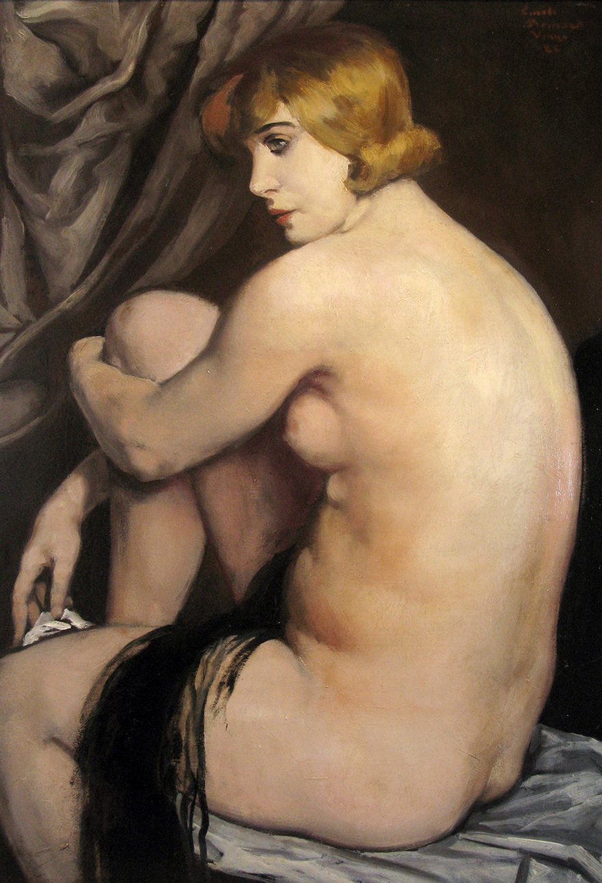 Эмиль Бернар. «Купальщица». 1926. Холст, масло © ArtLot24