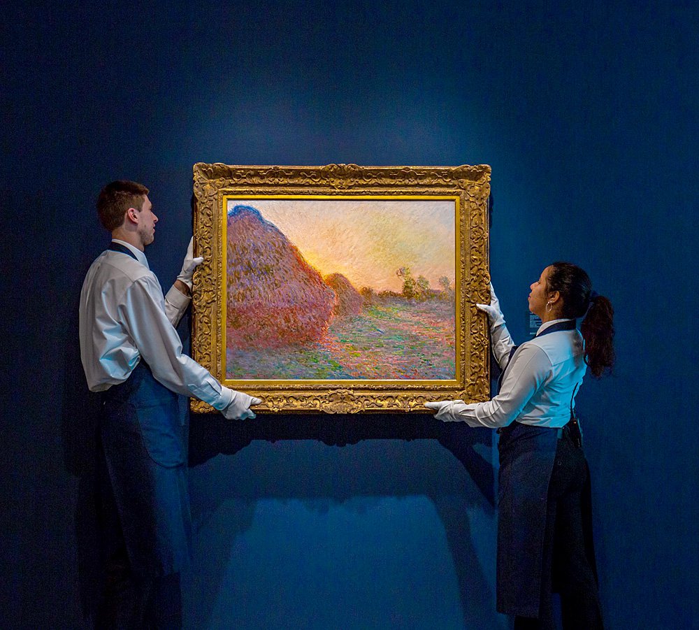 Клод Моне. «Стога». 1890. Продано за $110 млн. Фото: Sotheby'