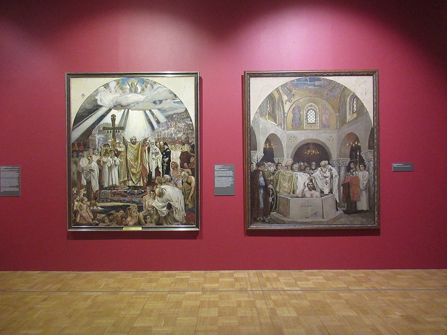 Крещение иисуса картина в третьяковке