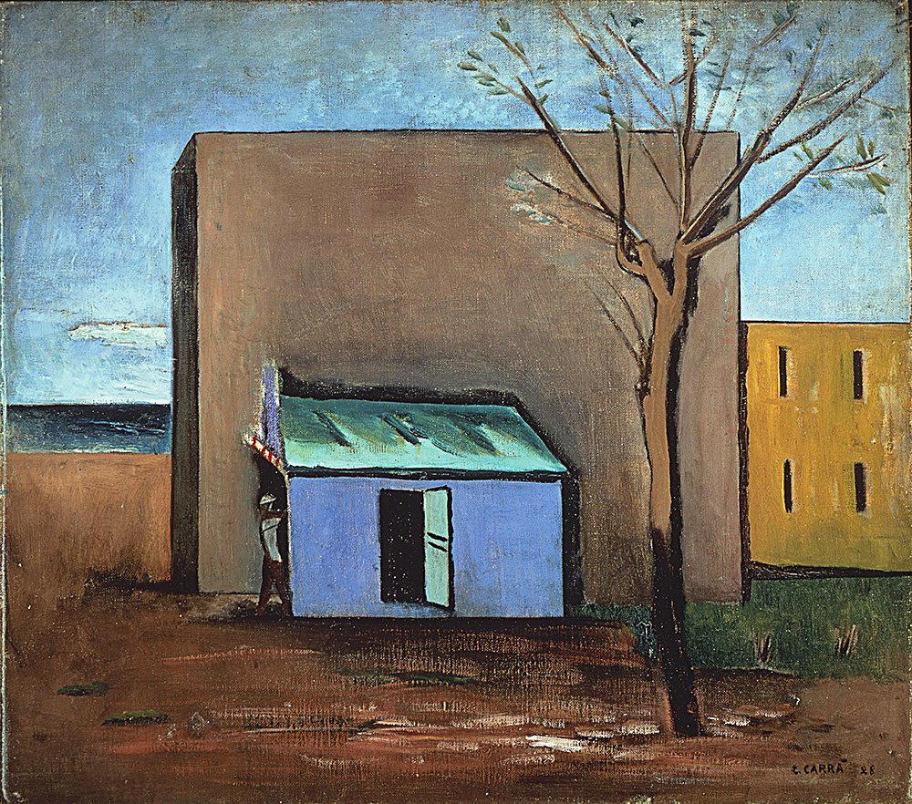 Карло Карра. «Мишень». 1928. Холст, масло. Фото: Private collection