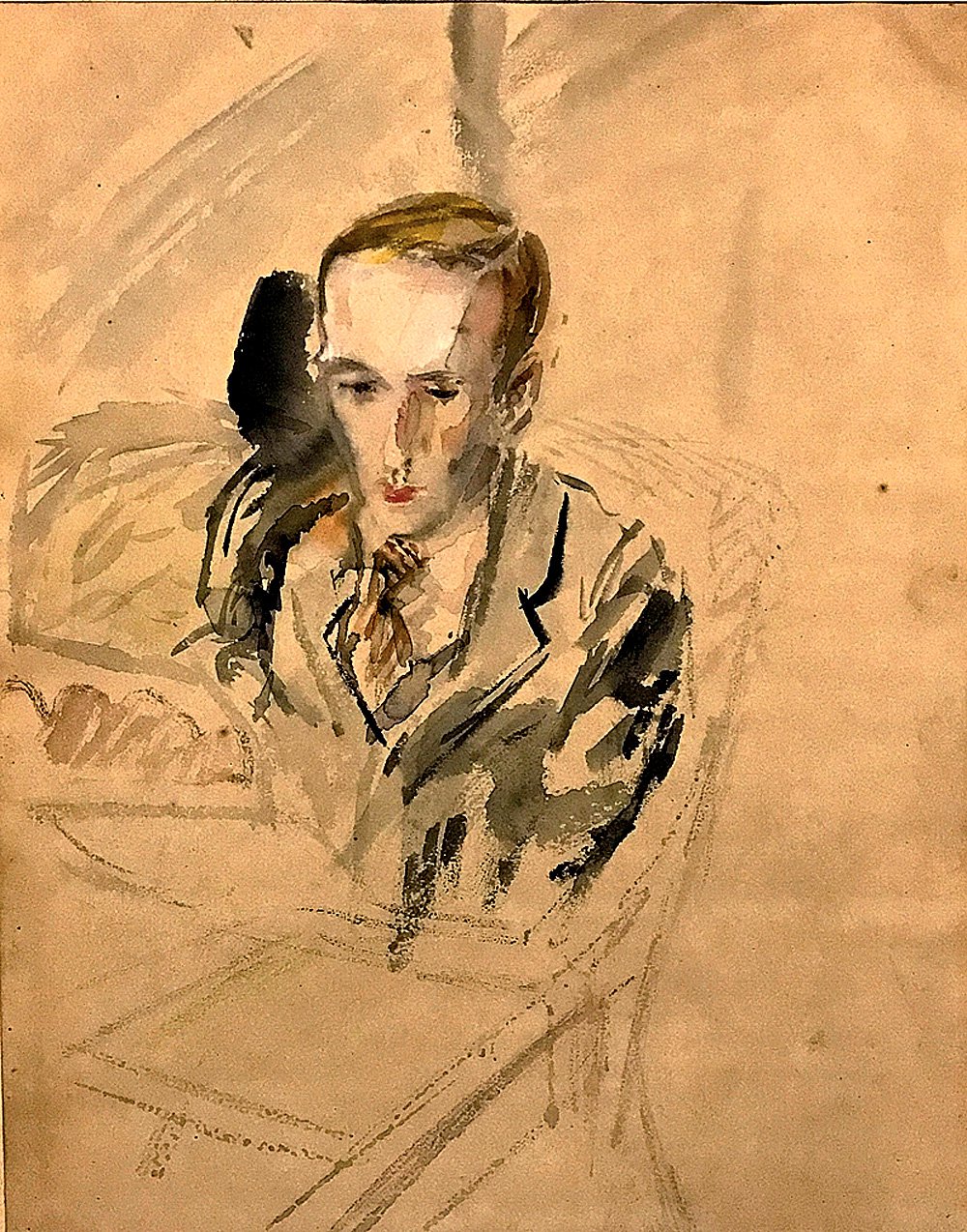Алексей Успенский. «Портрет Всеволода Петрова». 1939. Фото: Собрание семьи Всеволода Петрова