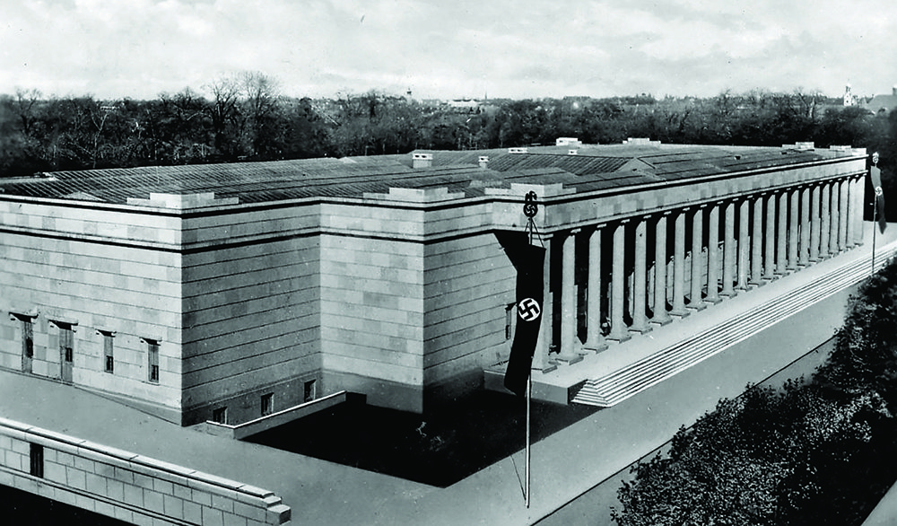 Вид на здание в 1937 г. HISTORIC HAUS DER KUNST: GERMAN FEDERAL ARCHIVES