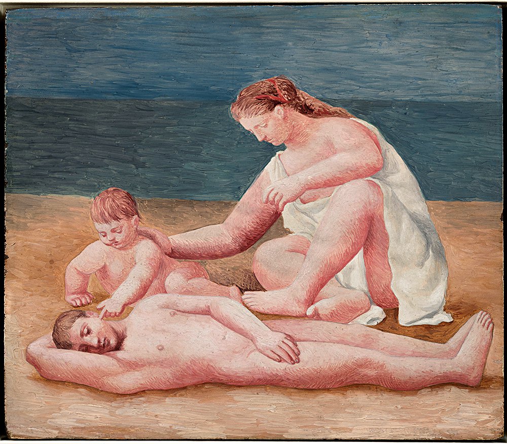 Пабло Пикассо. «Семья на берегу моря. Динар, лето». 1922. Национальный музей Пикассо, Париж. Фото: Succession Picasso