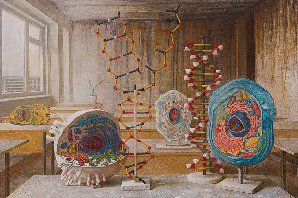 Мария Сафронова. «Биология». 2019. Из серии «Кабинеты». Фото: Предоставлено Марией Сафроновой