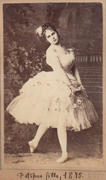 Мария Петипа, артистка балета Императорских театров, дочь Мариуса Петипа. Фото: Бахрушинский музей