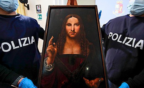 Полиция нашла украденного «Спасителя мира» в неаполитанской квартире