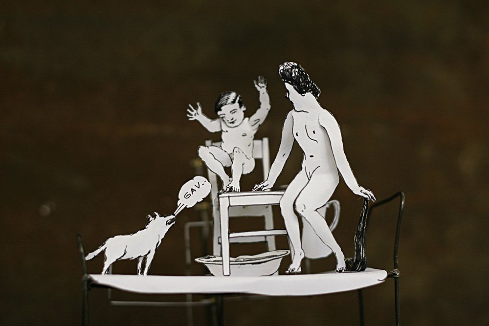 Александр Шишкин-Хокусай. «Гав!». 2013. Фото: Marina Gisich Gallery